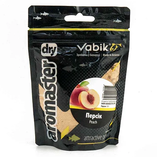 Аттрактант Vabik Aromaster-Dry 100гр Персик (15 шт в упак)