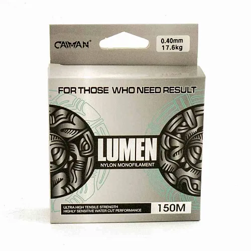 Леска Caiman Lumen 150м 0,40 мм прозрачная