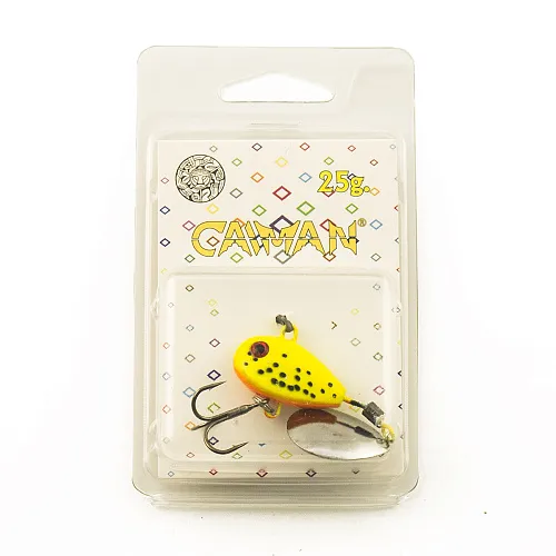 Тейл-спиннер Caiman PM259 25g цвет 1 (фасовка 5 шт)