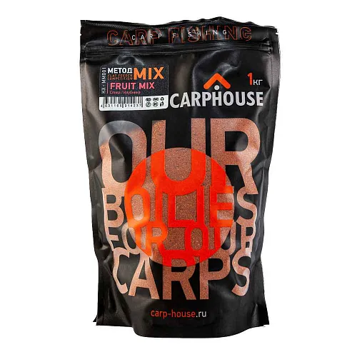 Прикормка методная Carp House Flat Feeder Competition Слива-Клубника 1кг