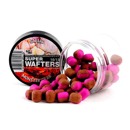 Бойлы нейтральной плавучести (Wafters) GBS Чеснок-монстр краб 10х13мм