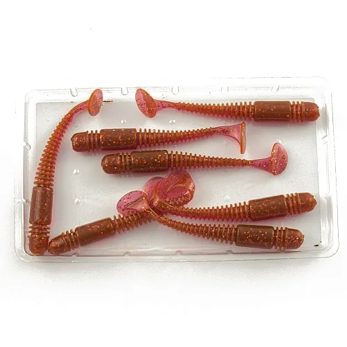 Виброхвост FISHER BAITS Tiga 74мм цвет 01 (уп. 7шт)