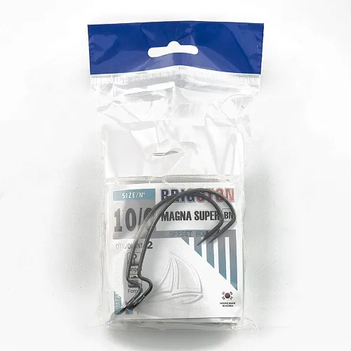 Крючок офсетный Brigston Magna Super №10/0 ( уп. 2 шт.)