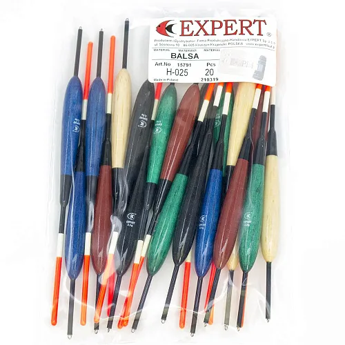 Поплавок "Expert" (Польша, бальса) (уп. 20шт.) H025