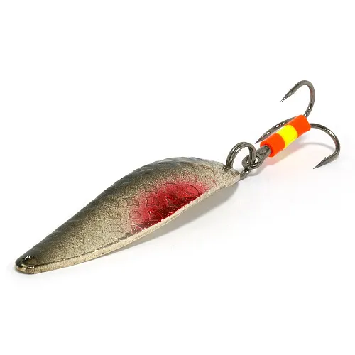 Блесна зимняя Profilux Малек Б 8гр цв. 04 серебро чешуя 