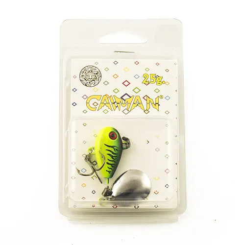 Тейл-спиннер Caiman PM259 25g цвет 4 (фасовка 5 шт)