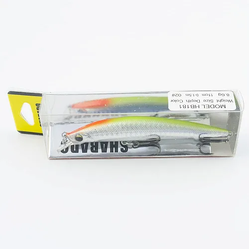 Воблер Sharado 8,6g 110mm 0-2,5m HB-181 color 02