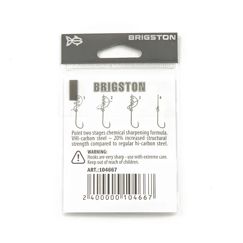 Крючок Brigston AJi Douski BN № 7 ( уп. 10 шт.)
