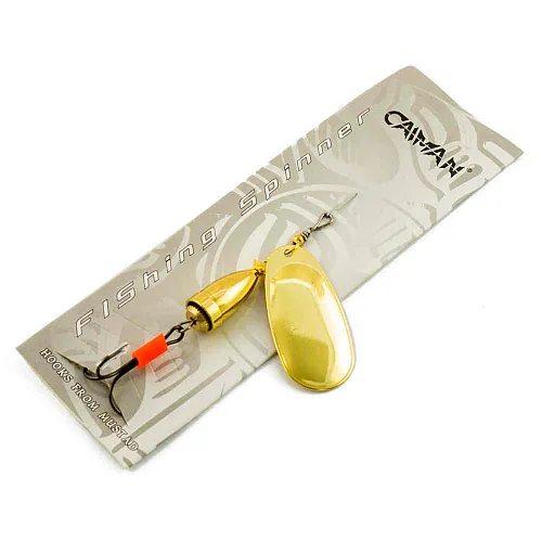 Блесна вращающаяся Caiman Super Vibbra 13гр #5 цвет CA03 (5шт в упак.)
