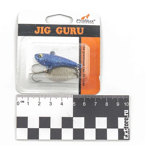 Джиг-блесна Profilux Тэйл-Спиннер 21гр цв. 336 (Синий металлик)