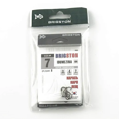 Крючок Brigston Idumezina № 7 ( уп. 8 шт.)
