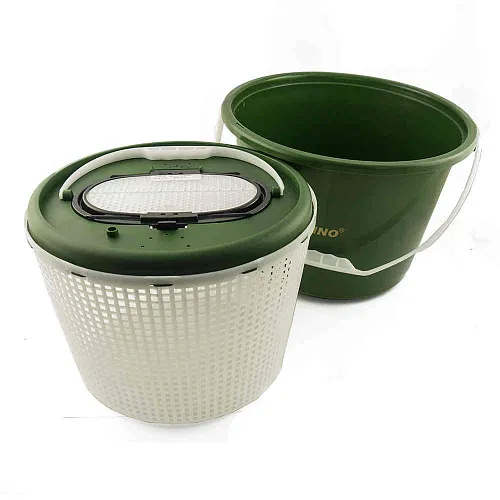 Ведро-кан для живца с клапаном круглое Palomino PL6075