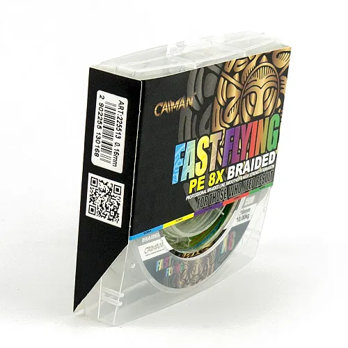 Шнур Caiman Fast flying 8PE 0,16 мм 150 м Multicolor 225513