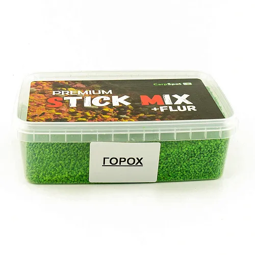 Пеллетс CarpSpot Premium Stick Mix 2 мм 500 г (зеленый) Горох