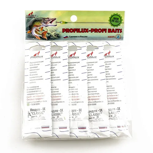 Мандула Profilux "Classic" 3Х цв 21 черный-белый-черный