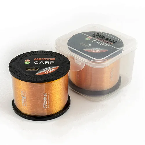 Леска Caiman Competition Carp 1200м 0,400мм оранжевая