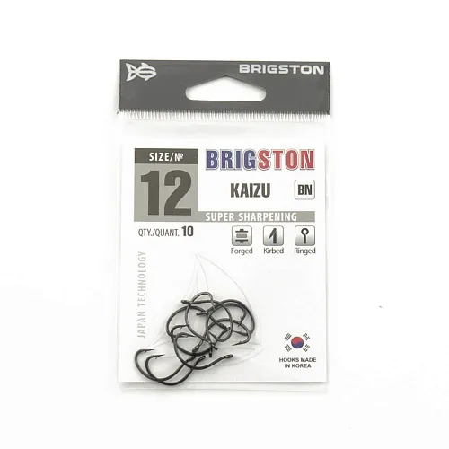 Крючок Brigston Kaizu BN №12 ( уп. 10 шт.)