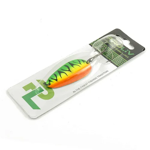 Блесна колеблющаяся Proliv Ложка с ребром нерж. 60мм 14 гр art 149-N-14