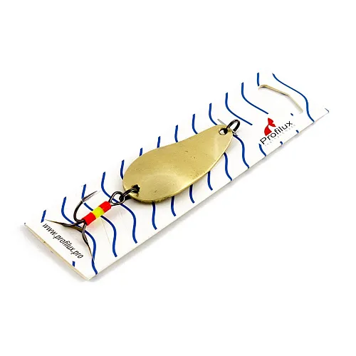 Блесна колеблющаяся Profilux Байкал 14гр цв. 02 латунь (5 шт в упак.)