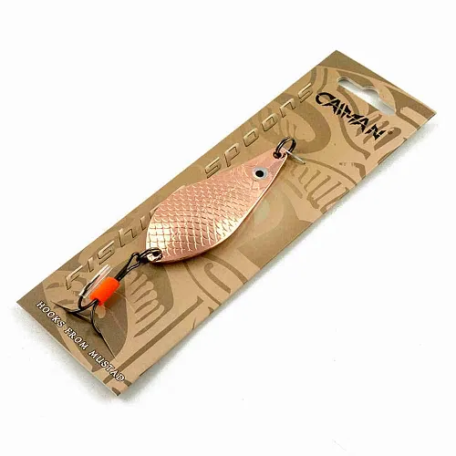 Блесна колеблющаяся Caiman Atom 15гр 6,8см цвет CN02 (5шт в упак.)