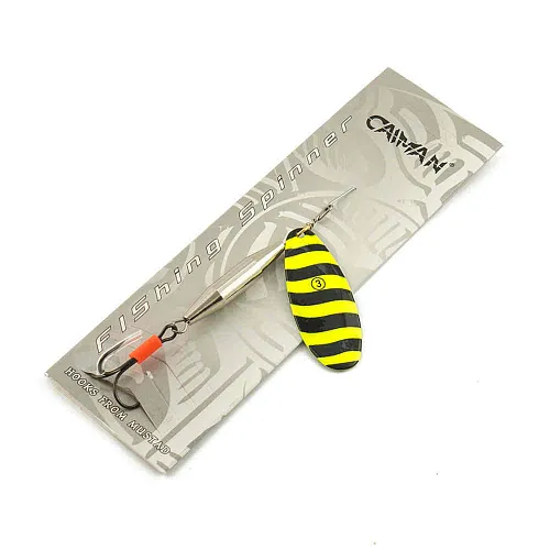 Блесна вращающаяся Caiman Soller 18гр #3 цвет CA75 (5шт в упак.)