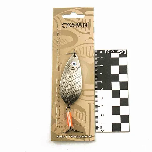 Блесна колеблющаяся Caiman Greedy 18гр 6,3см цвет CN06 (5шт в упак.)