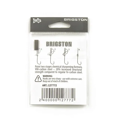 Крючок Brigston Iseama-X BN № 8 ( уп. 6 шт.)