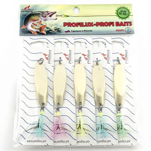 Блесна кастмастер Profilux (21 гр.) цвет 02-м латунь матовая