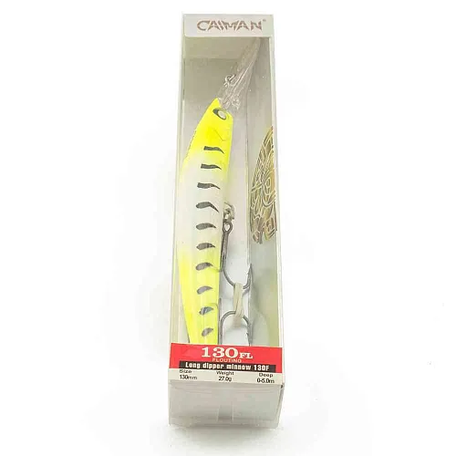 Воблер Caiman Long dipper minnow 130F 27g 5м цвет СМ220