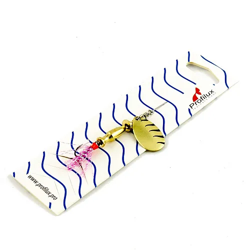 Блесна вращающаяся Profilux Инди 3 5гр цв. 02-м латунь-матовая (5 шт в упак.)