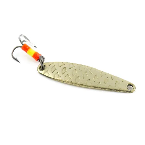 Блесна зимняя Profilux Окуневая 2,5гр цв. 05 латунь чешуя