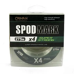 Шнур Caiman Spod&Mark 275м 0,16мм зеленый