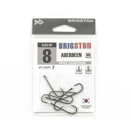 Крючок Brigston Aberdeen BN № 8 ( уп. 7 шт.)