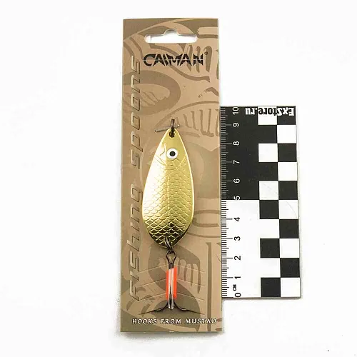 Блесна колеблющаяся Caiman Greedy 18гр 6,3см цвет CN03 (5шт в упак.)