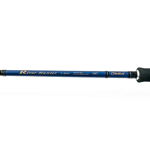 Спиннинг Caiman River hunter spin (Синие) IM-7 7-28g 2.40м 