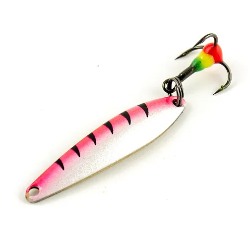 Блесна зимняя Profilux Премиум Рефлекс С 4гр 4см цв. 09 перламутр розовая спинка