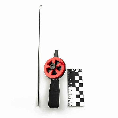 Удочка зимняя WestMan МУХА хлыст графит средне-жесткий 30см РБ