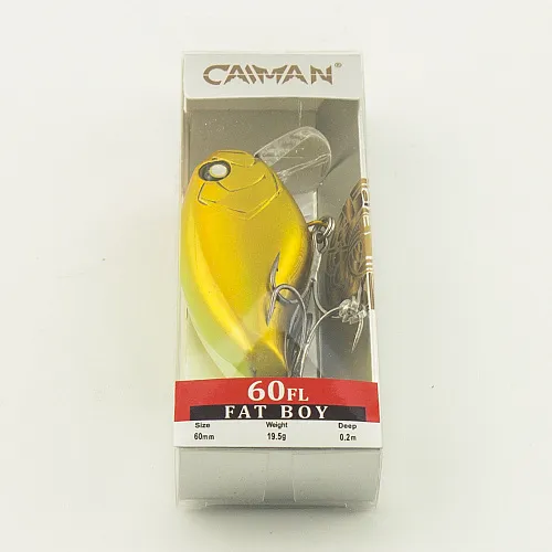 Воблер Caiman Fat Boy 60F 19,5g 0,2м цвет СМ954