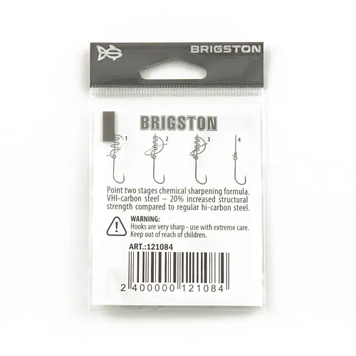 Крючок Brigston Carp Boil BN № 4 ( уп. 5 шт.)