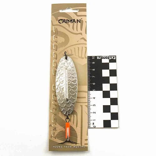 Блесна колеблющаяся Caiman Long Board 25гр 10см цвет CN01 (5шт в упак.)