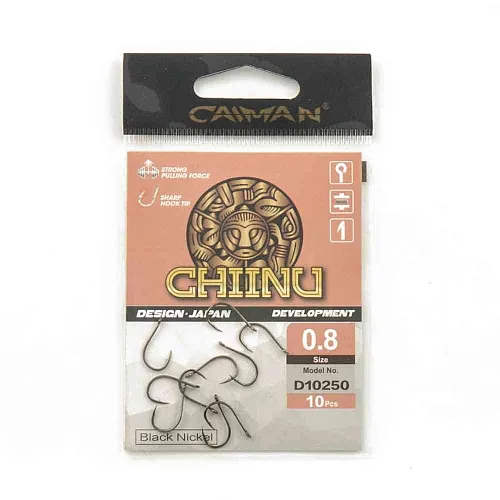 Крючки Caiman Chinu №0,8 10250