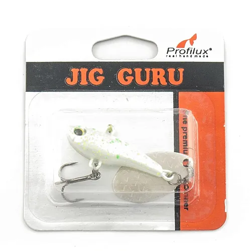 Джиг-блесна Profilux Тэйл-Спиннер 21гр цв. 312 (белый перламутр)