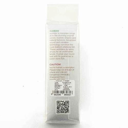 Воблер Caiman Vision 110SP 14g 0,8-1.2м цвет СМ85