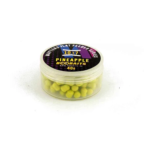 Бойлы BOO Baits Wafters 10x7мм Ананас 40гр банка