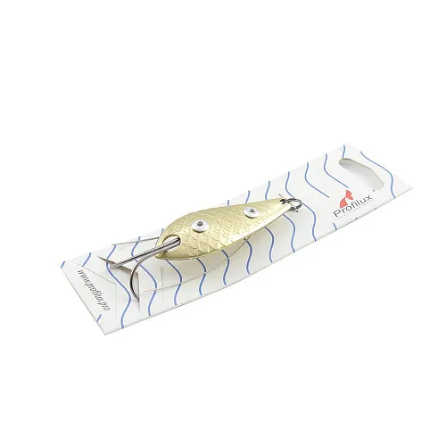 Блесна незацепляйка Profilux Атом М 10гр 05 латунь чешуя (5 шт в упак.)