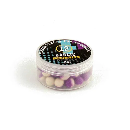 Бойлы Pop up BOO Baits 12мм Чеснок 25гр банка