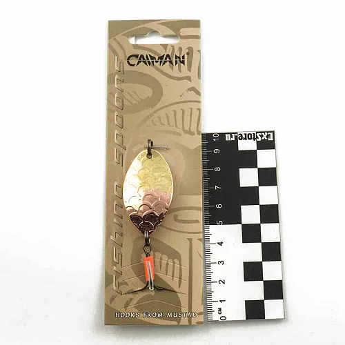 Блесна колеблющаяся Caiman Karas 13гр 4,7см цвет CN37 (5шт в упак.)