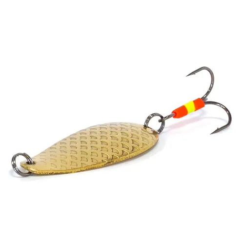 Блесна колеблющаяся Profilux Фрог 15гр цв. 05 латунь чешуя (5 шт в упак.)