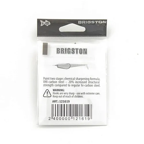 Крючок офсетный Brigston Wide Range Worm BN № 3/0 ( уп. 4 шт.)