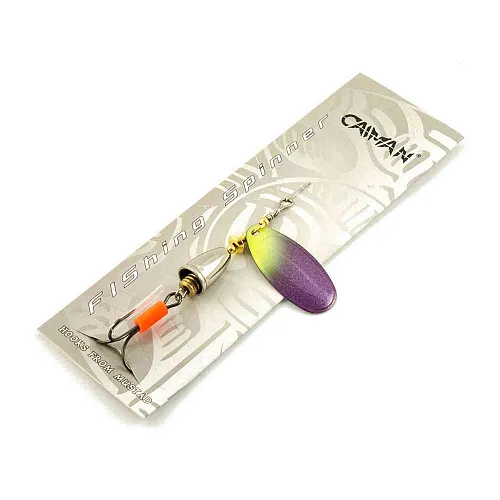 Блесна вращающаяся Caiman Pike killer accoustic 10гр #4 цвет CA68 (5шт в упак.)